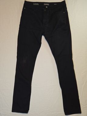 DL1961 Black Cooper DL Ultimate Knit Slim Tapered Cavern Jeans
